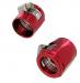 Paruzzi number: 986 Heavy Duty hose clamps anodized red (per pair)