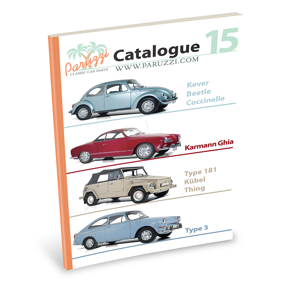 Voorman Lao Ondeugd Parts catalogue for the Volkswagen Beetle, Karmann Ghia, Vanagon, VW Bus, VW  Thing and type 3