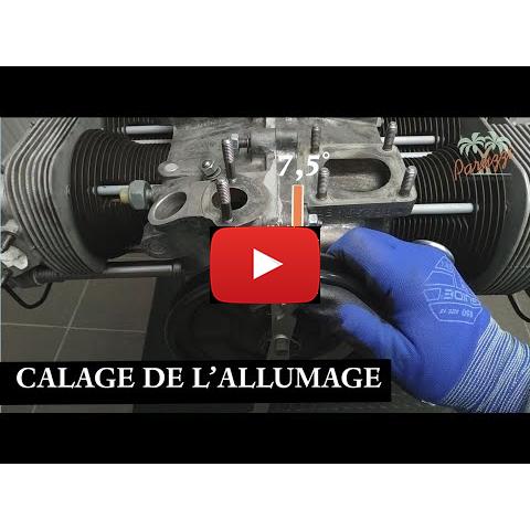 Rvision du moteur - vido 08<br />calage de l'allumage du cylindre 1