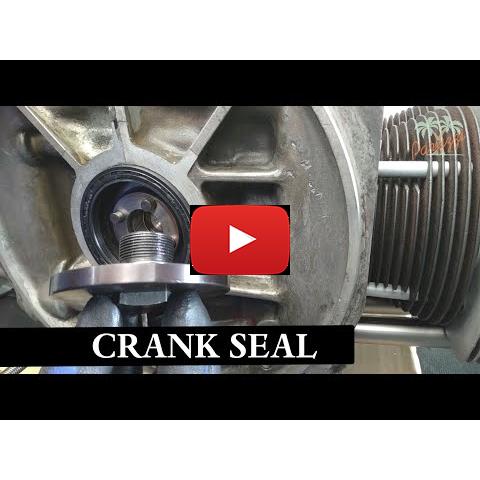 Engine overhaul - video 13<br />replacing the crank seal