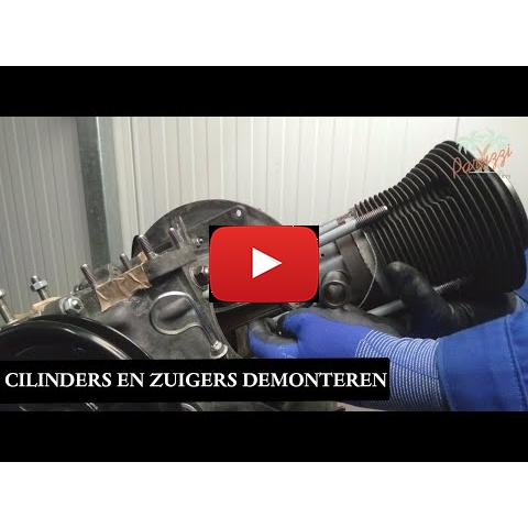 Motorrevisie - video 18<br />cilinders en zuigers demonteren