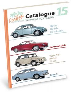Catalogue Paruzzi imprim Coccinelle VW, Ghia, Kbel et type 3, dition 15