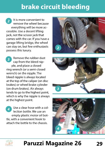 brake circuit bleeding