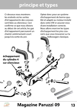 chappement : principe et types