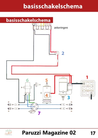 basis elektrisch schakelschema