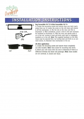 Installation Instructions (GB)