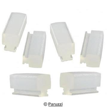 Quarter window (pop-out) hinges (6 pieces)