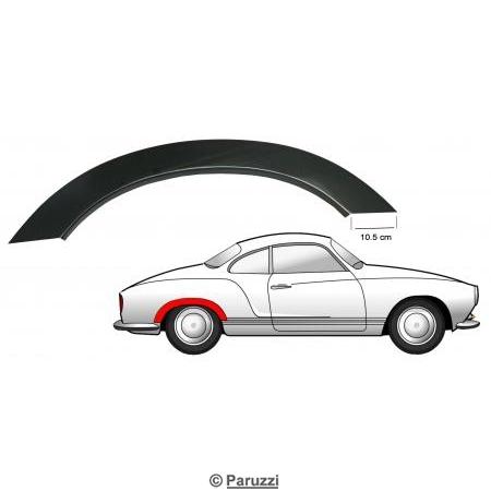 Wielschermrand reparatiedeel achterzijde, links of rechts (per stuk)
