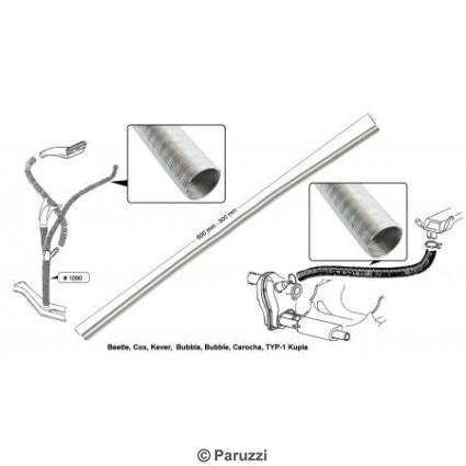 Air cleaner and heater hose aluminum