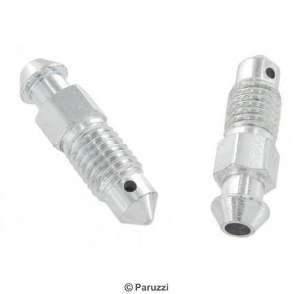 Disk brake bleeder upper valves for Girling brake calipers (per pair)