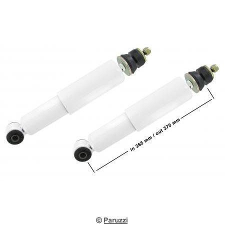 Lowered oil shock absorbers (per pair)