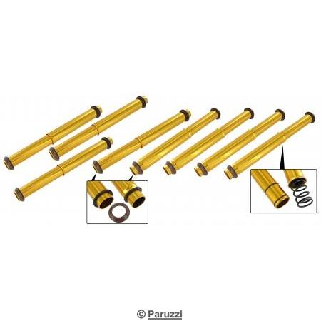 Spring adjustable windage pushrod tubes (8 pieces)