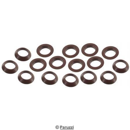 Stock pushrod tube seals (16 pieces)