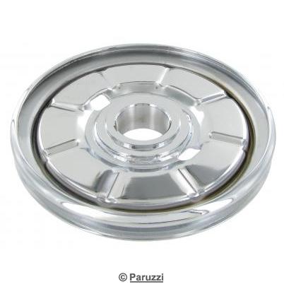 Chrome stock crankshaft pulley