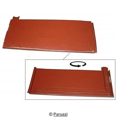 Cargo door outer panel with reinforcement (rear)