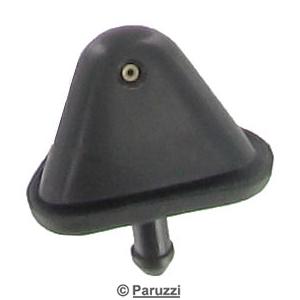 Windscreen washer nozzle black