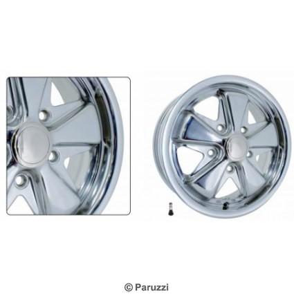 911 Alloy wheel fully polished (each)