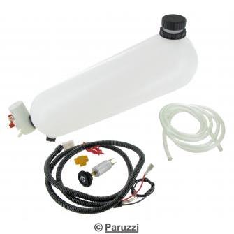 Windscreen washer conversion kit including reservoir