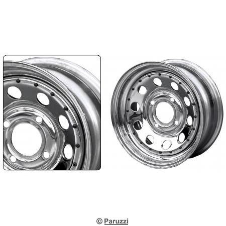 Roda, Modular, cromada (cada)