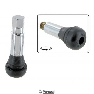 Chrome-plated stock valve stem (each)