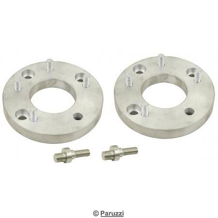 Adaptateurs de moyeu de jante/roue de VW 4 x 130 vers Chevrolet 5 x 120,6, la paire
