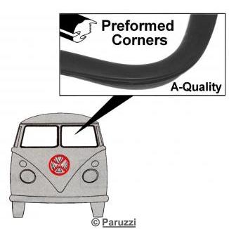 Front window seal standard left