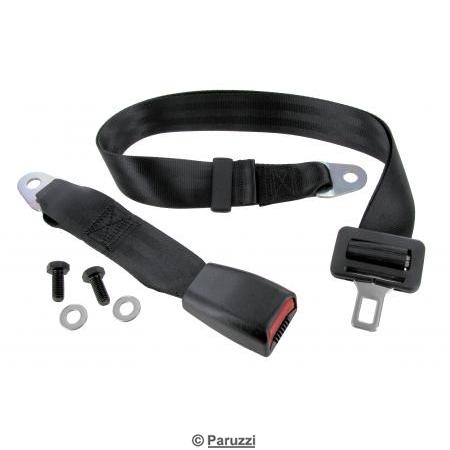 Lap seat belt black (each)