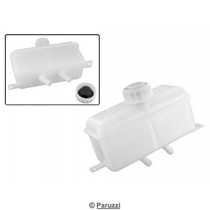 Brake fluid reservoir for a dual brake circuit B-quality