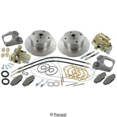 Disc brake kit rear (4 x 130 mm) 