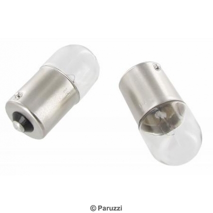 Sidelight, taillight, licence plate ja interior light bulb 6V (per pair)