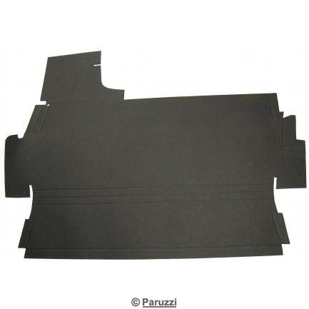 Trunk liner cardboard upper