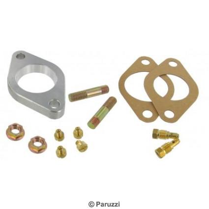 Adapter 39 mm frgasare till 34 mm manifold och 