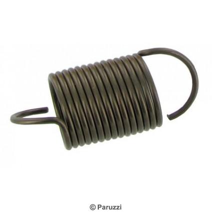 Carburetor throttle return spring