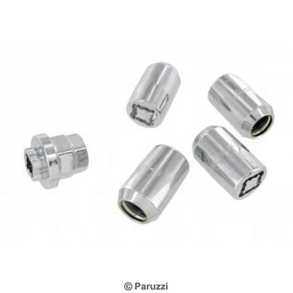 Chrome wheel lock nuts (4 pieces)