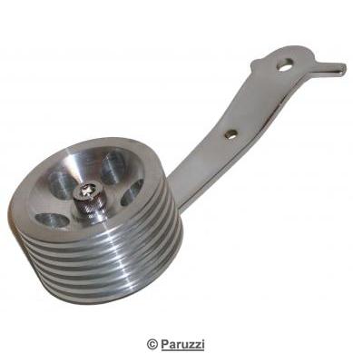 Pdale d'acclrateur  roulette aluminium type Billet
