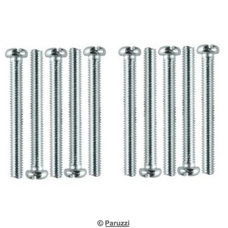 Parafusos DIN 7985 4.8 M4x40 (10 peas) 