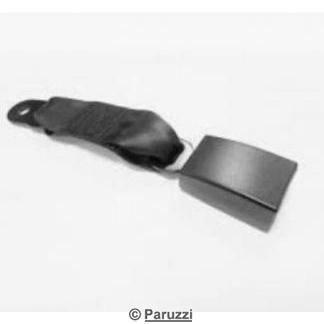 Seat belt receiver black