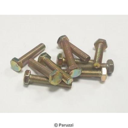 M6 hex bolts (10 pieces)
