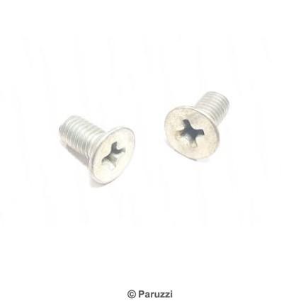 Flat head cross screw (per pair)