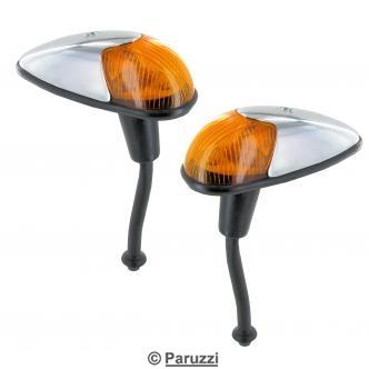 Turn indicators (amber lens) A-quality (per pair)