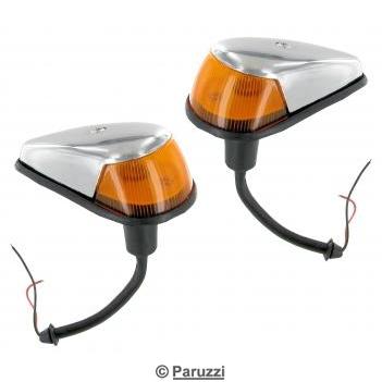 Turn indicators (amber lens) B-quality (per pair)