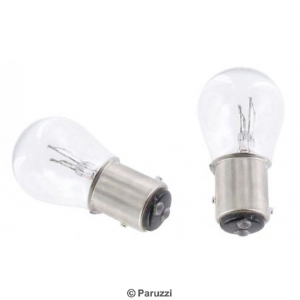 Lmpada combinada de farolim com luz de travo ou indicador de mudana de direo com luz lateral 12V (par) 