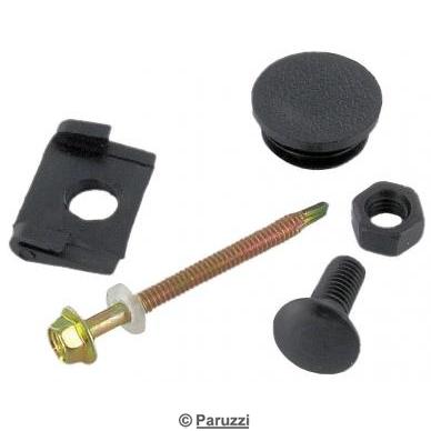 Bumper end cap mounting kit