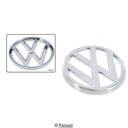 Verchroomd `VW` grille embleem
