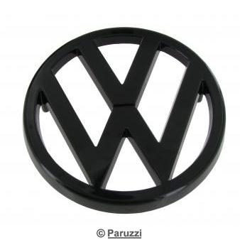 Zwart `VW` grille embleem
