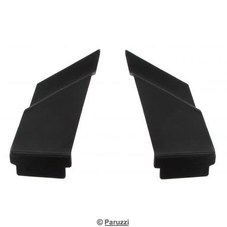 Convertible top lock hook guide plates (per pair)