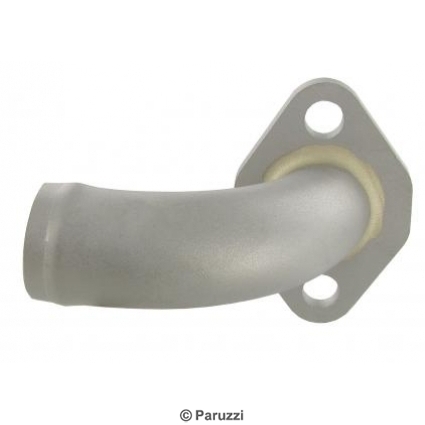 Stainless steel coolant pipe: from right side crankcase towards water pump