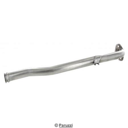 Stainless steel coolant pipe: from right side cylinder head on thermostat housing