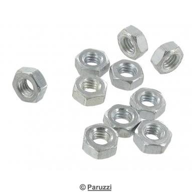 Hex nuts M4 (10 pieces)