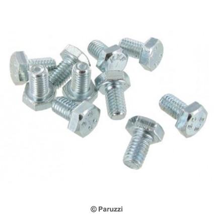 M6 hex bolts (10 pieces)